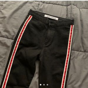 Zara Trafaluc Jeans with Side Stripe